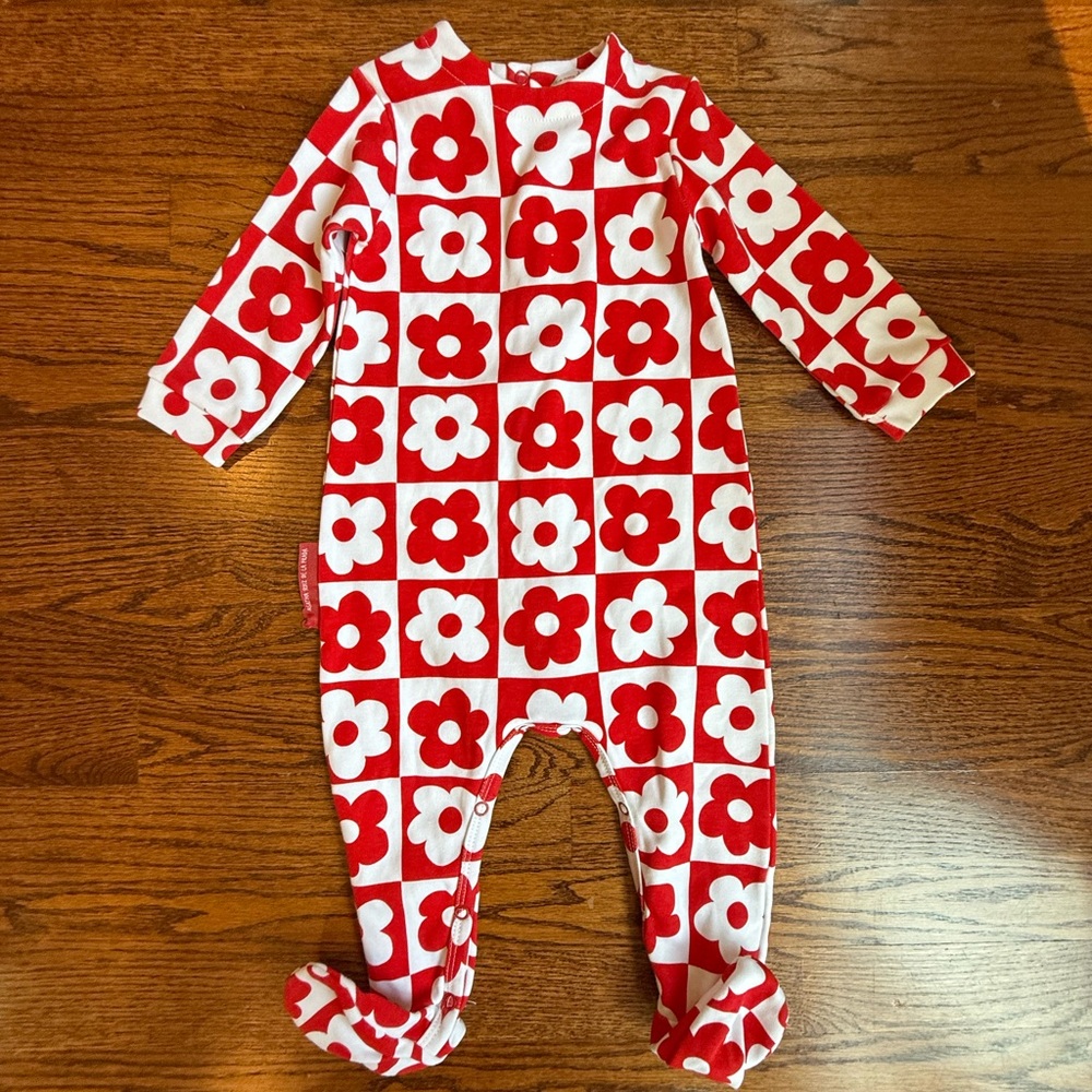 NEW Agatha Ruiz de la Prada Floral Footie 12 Months - Picture 2 of 11